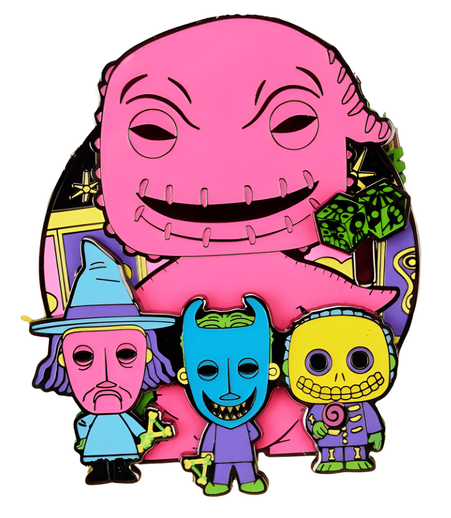 Neon Oogie Boogie Collector Box Disney pin