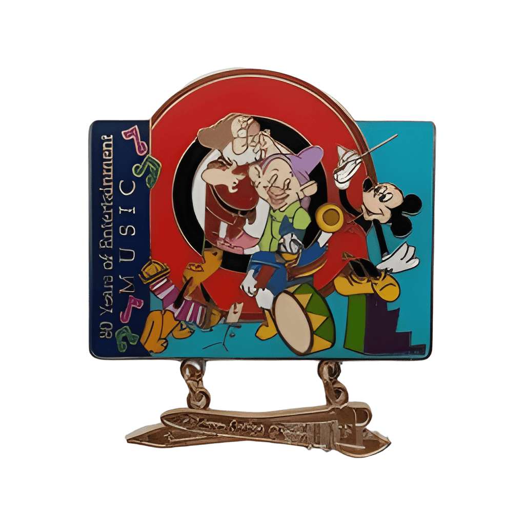 80 Years of Entertainment, Music (Artist Choice) Disney pin