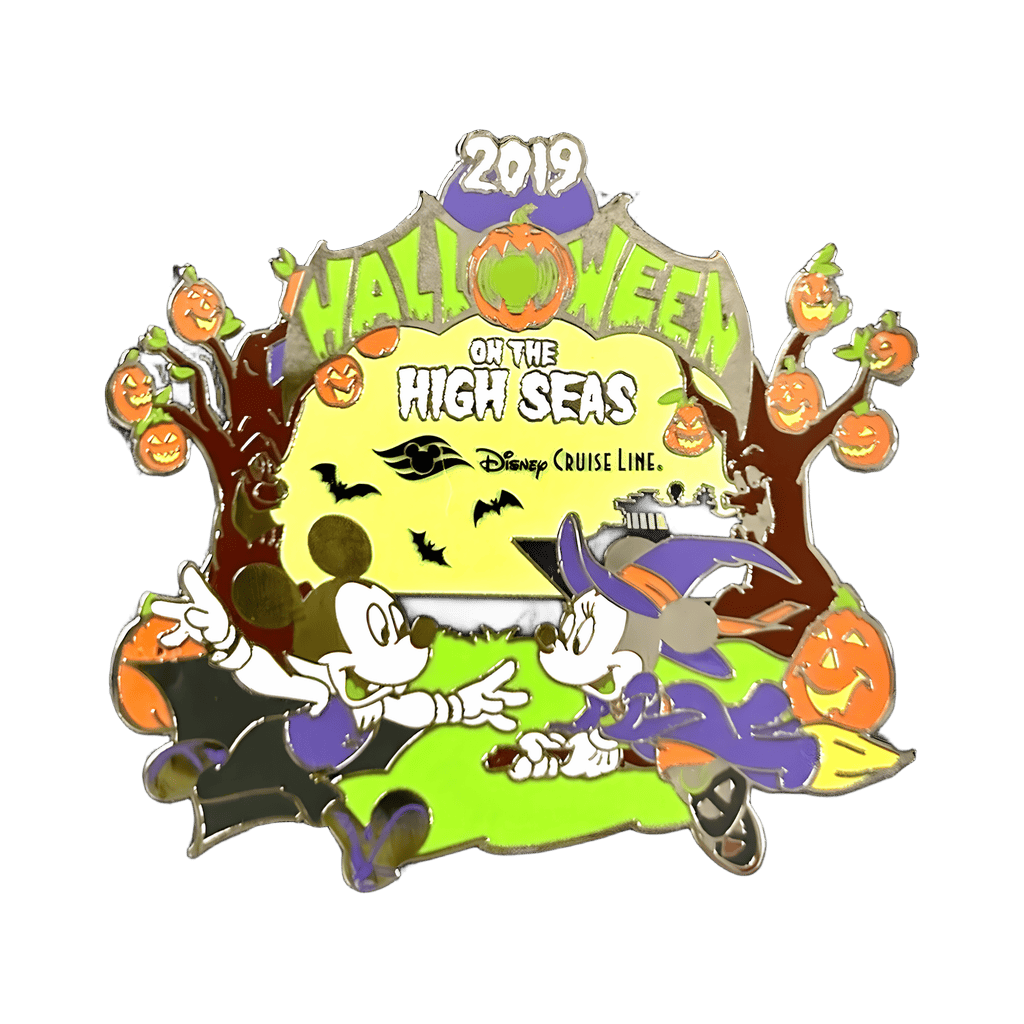 Mickey and Minnie Halloween on the High Seas Disney Cruise Line Exclusive Disney pin