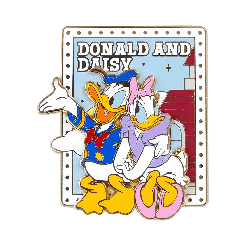 Donald and Daisy Disney pin