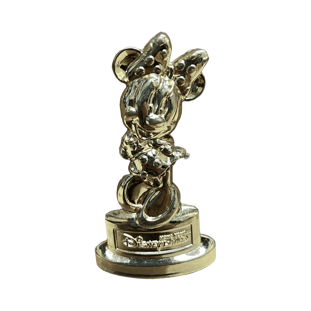 Golden Minnie Statue Disney pin
