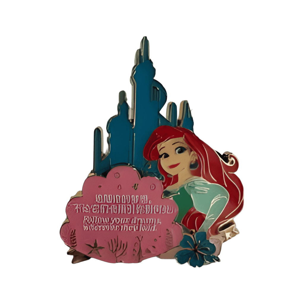 Ariel - Follow your dreams, wherever they lead Disney pin