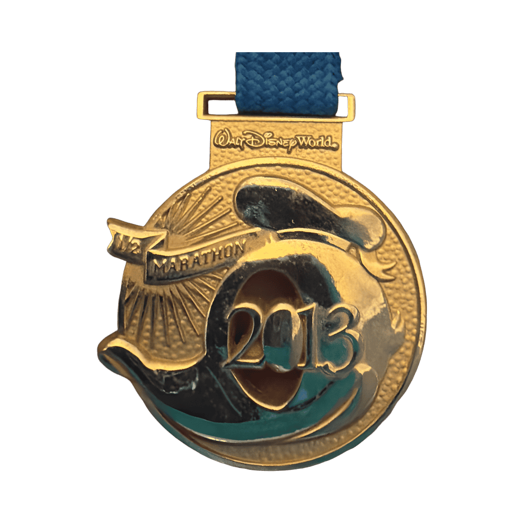2013 - Half Marathon Donald Duck Medal Disney pin