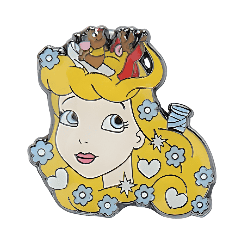 Cinderella with Gus and Jaq Disney pin