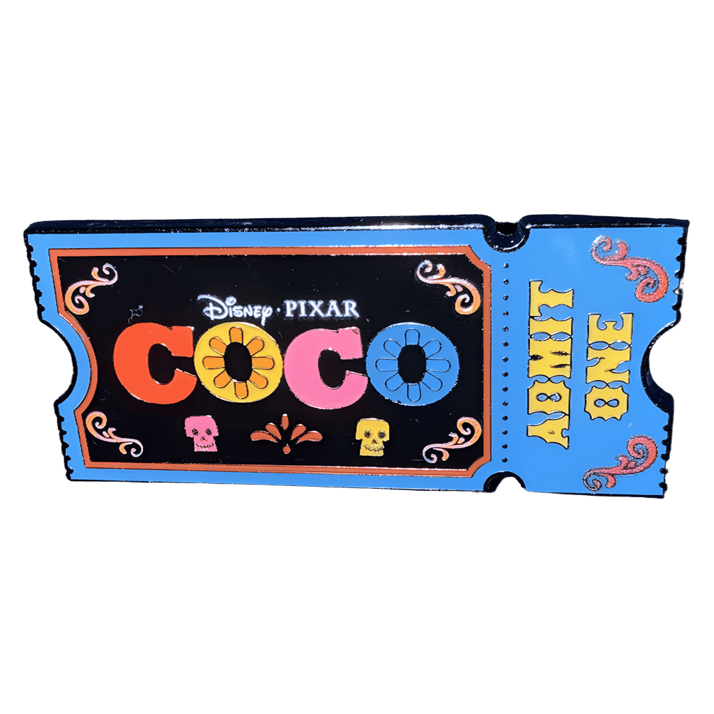 Coco ticket Lin Disney pin