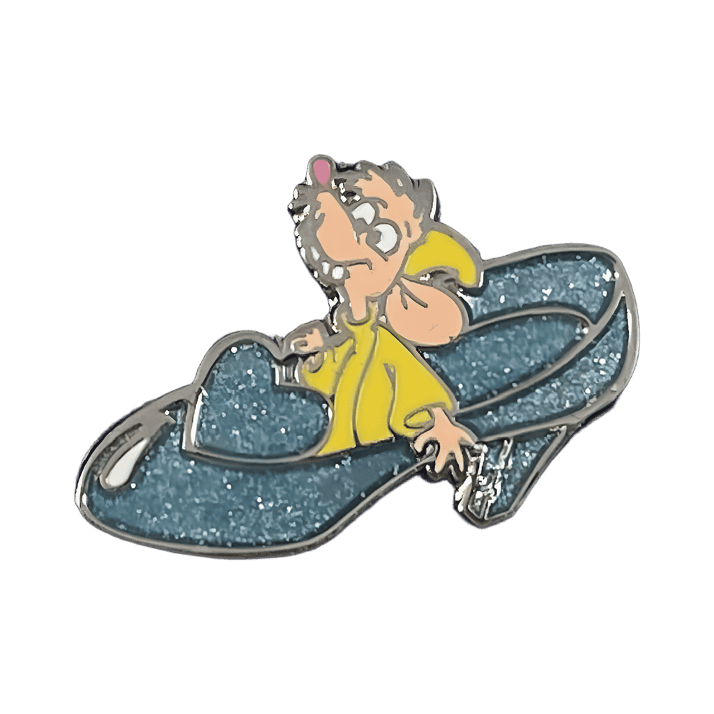 Jaq in Glass Slipper Disney pin