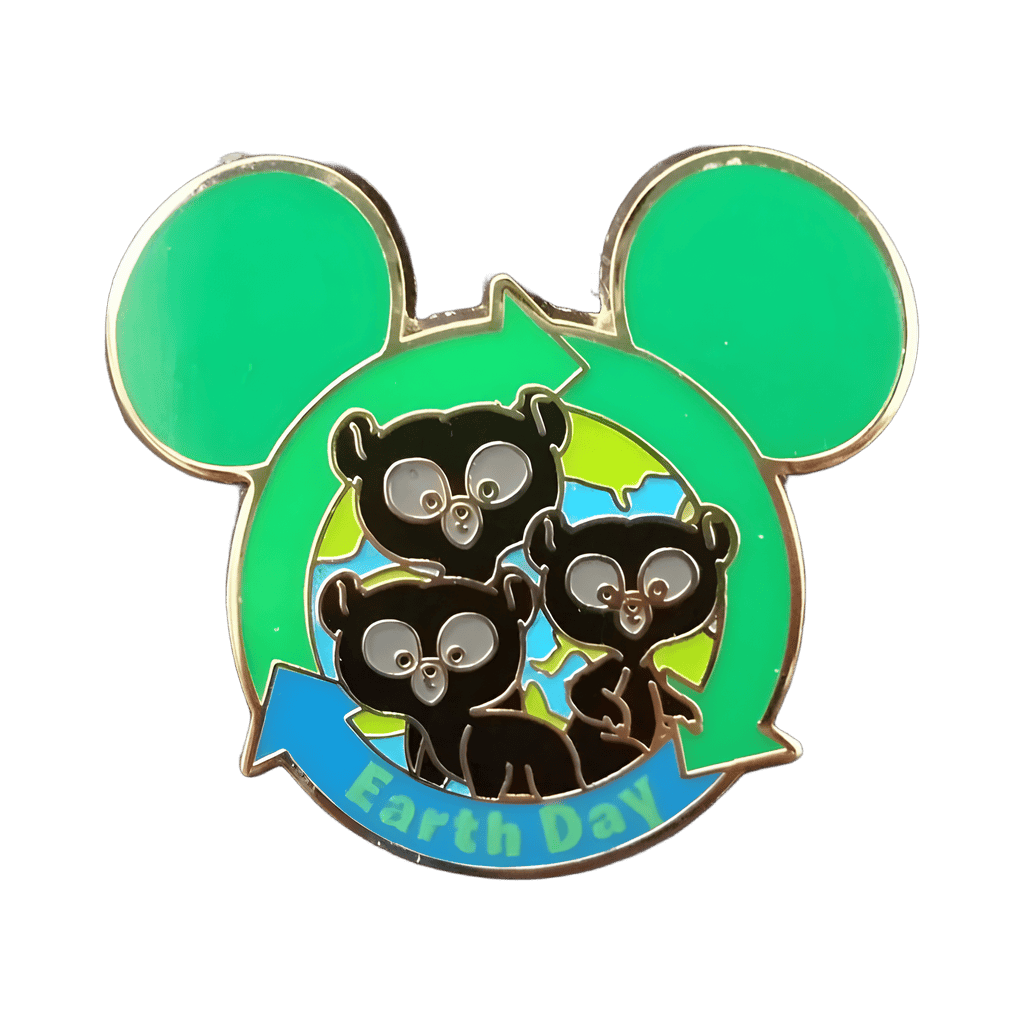 Earth Day 2014 w/Brave Bear Cubs Disney pin