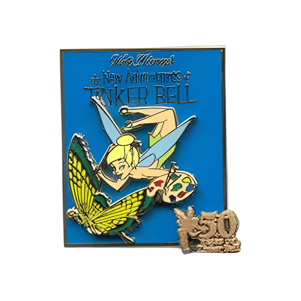 (05) May, Tink Painting Butterfly Disney pin