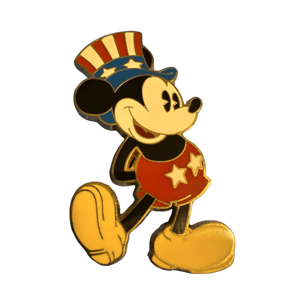 Patriotic Mickey Disney pin