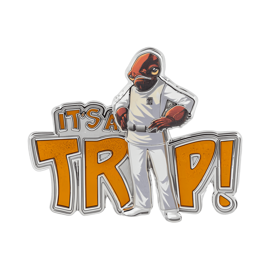 It’s A Trap! - Admiral Ackbar Disney pin
