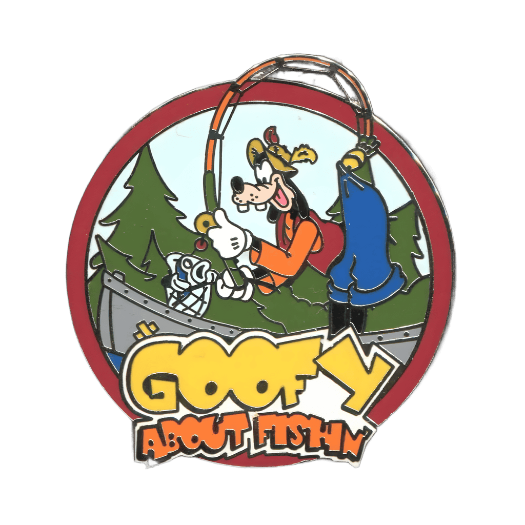 Goofy About Fishin' Disney pin