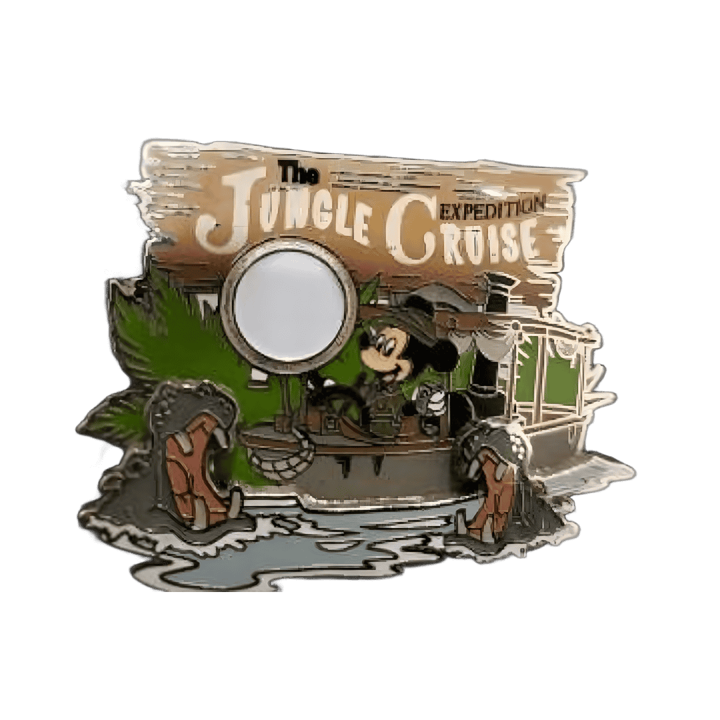 Mickey on the Jungle Cruise Disney pin