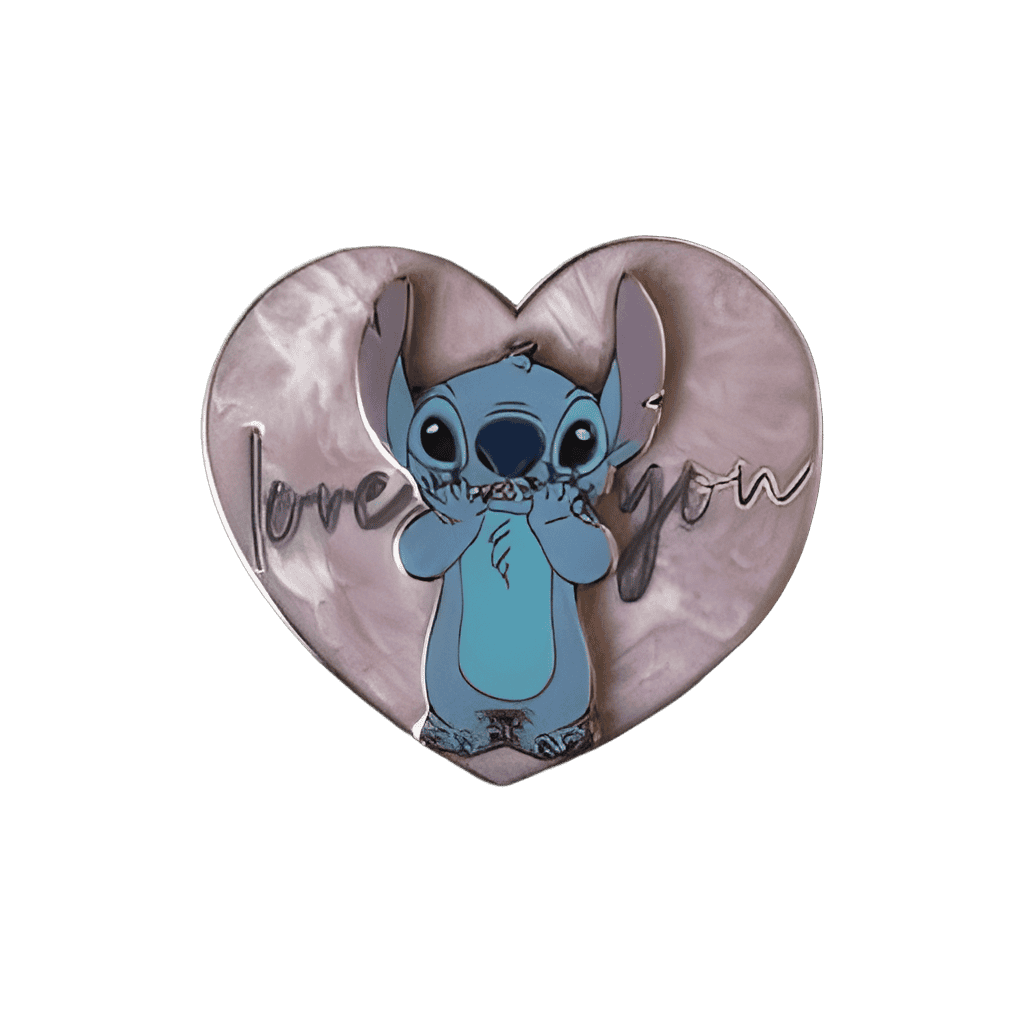 Stitch love you Disney pin