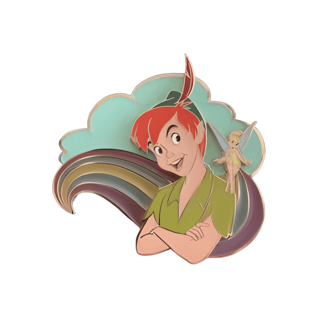 Peter Pan and Tinker Bell Disney pin