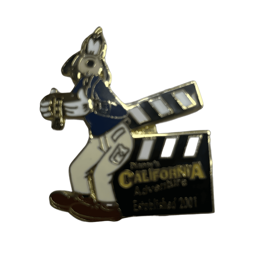 Goofy with Clapboard, California Adventure 2001 Disney pin