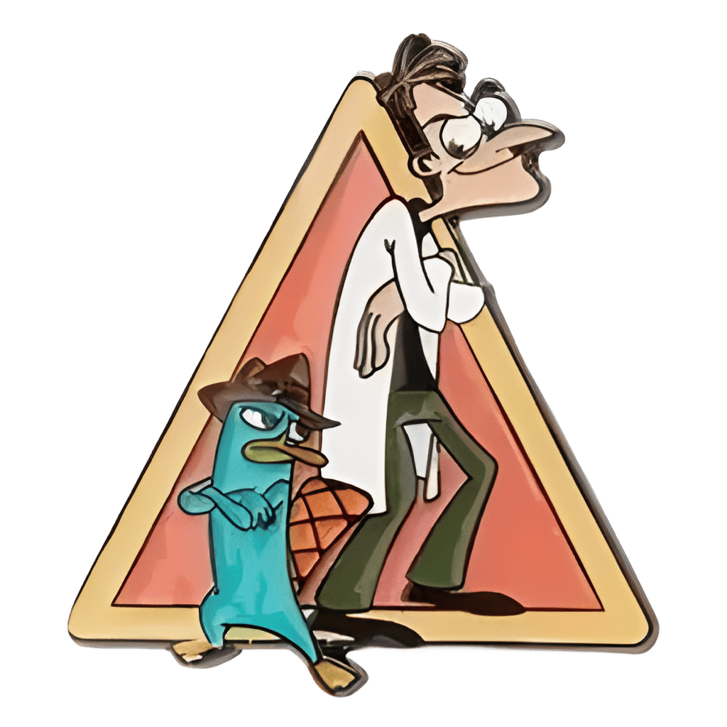 Perry the Platypus and Dr. Doofenshmirtz Disney pin