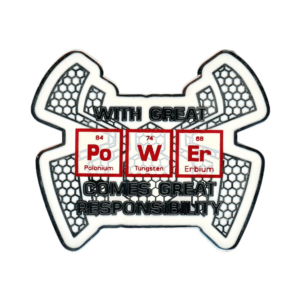 With Great Power Disney pin
