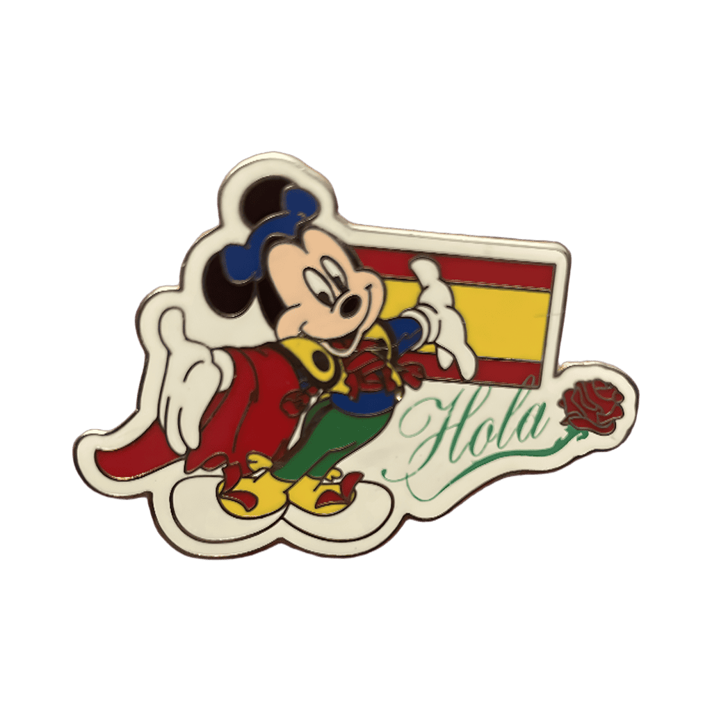 Mickey hola Disney pin