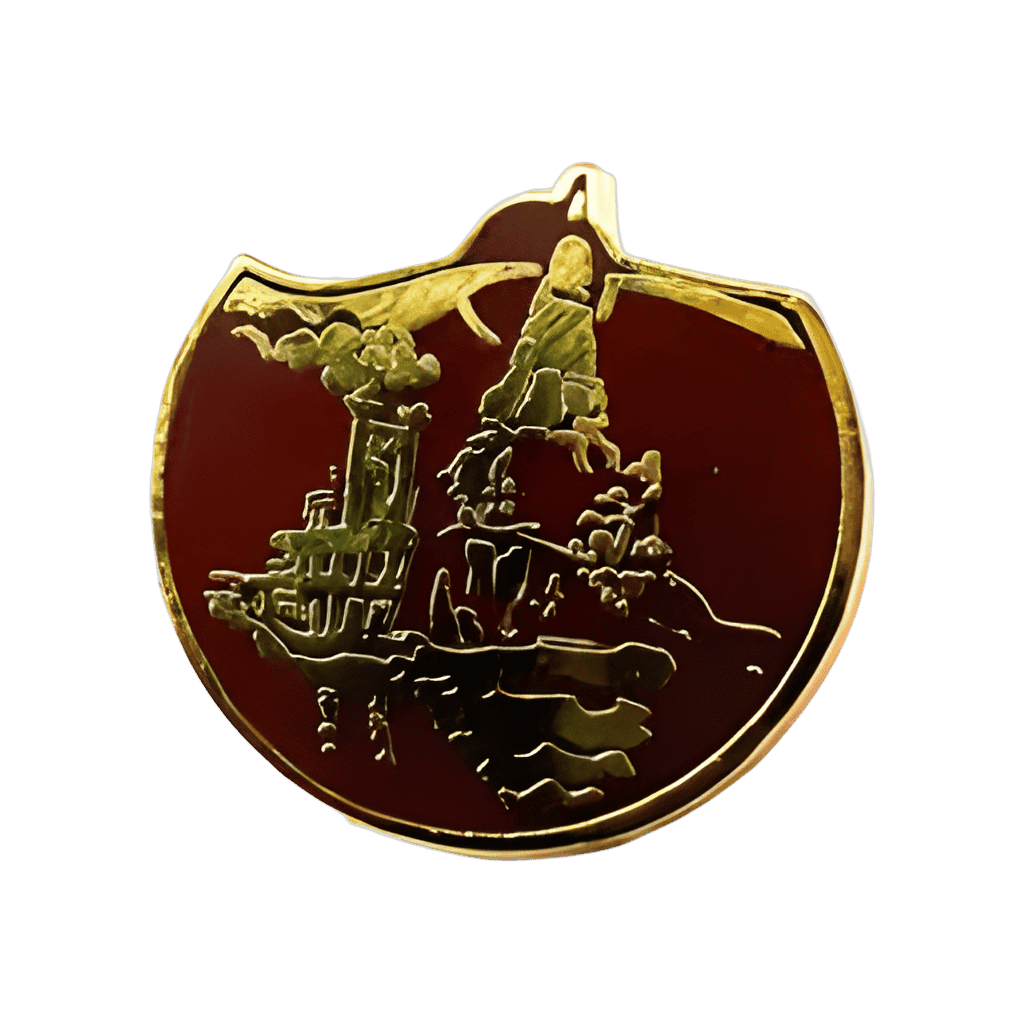 Frontierland — Big Thunder Mountain and Thunder Mesa Riverboat Disney pin