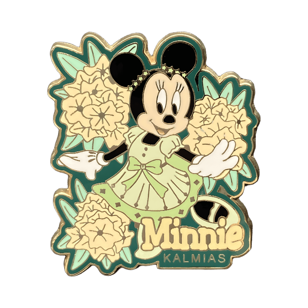 Minnie Kalmias Disney pin