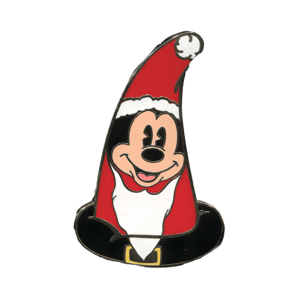 Santa Mickey Disney pin