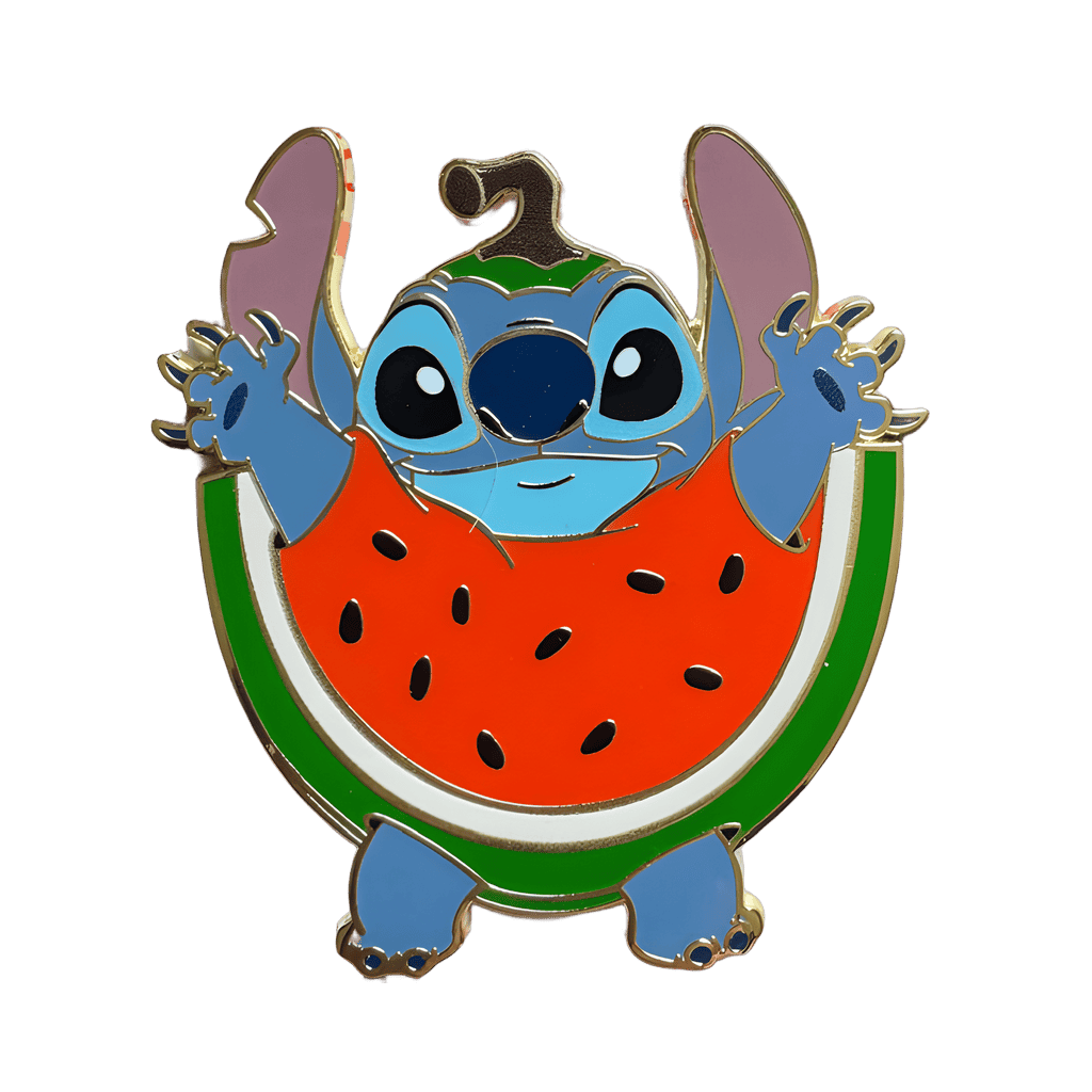 Stitch Dressed as Watermelon Disney pin