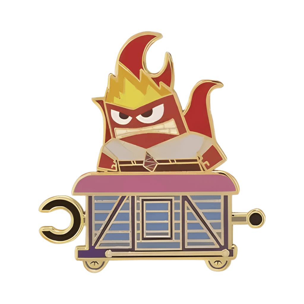 Anger Disney pin