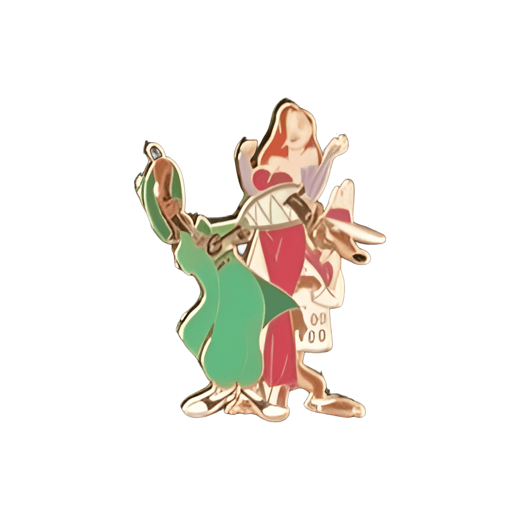 Jessica, Greasy and Smart Guy Disney pin