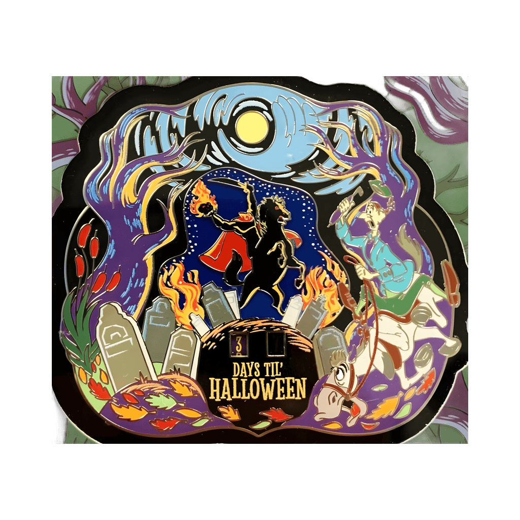 Headless Horseman Disney pin