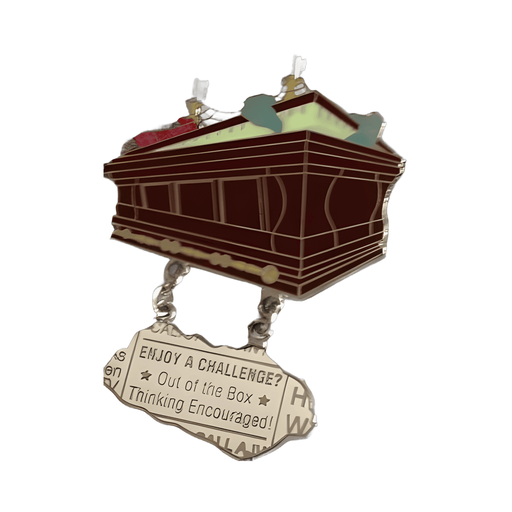 Coffin Ghost Disney pin