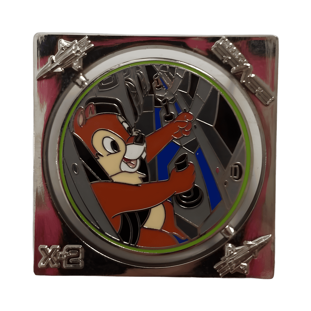Chip dale Mission Space Disney pin