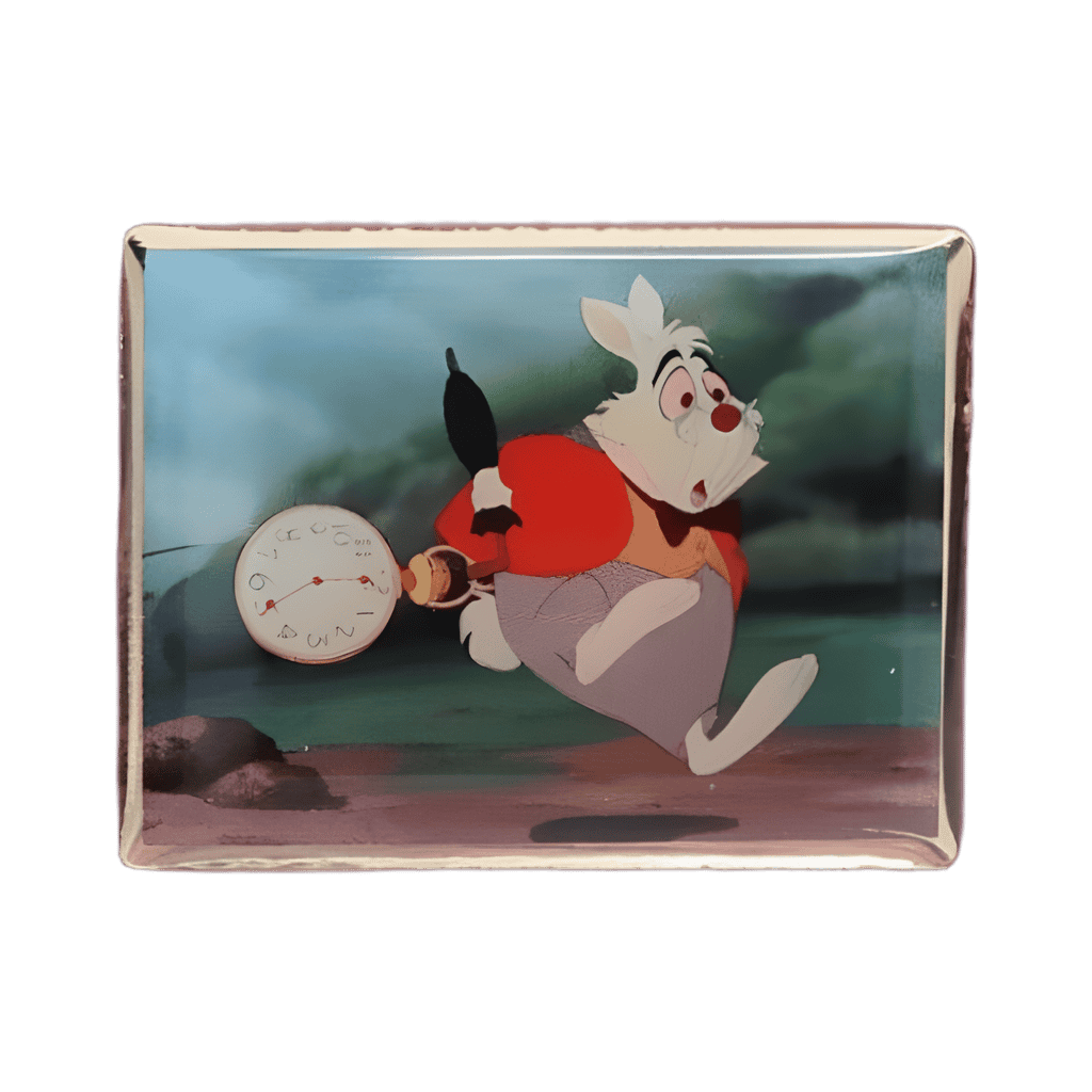 White Rabbit Disney pin