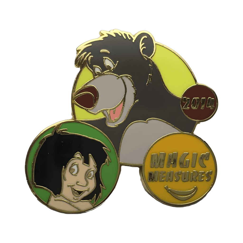 The Jungle Book - Baloo and Mowgli Disney pin