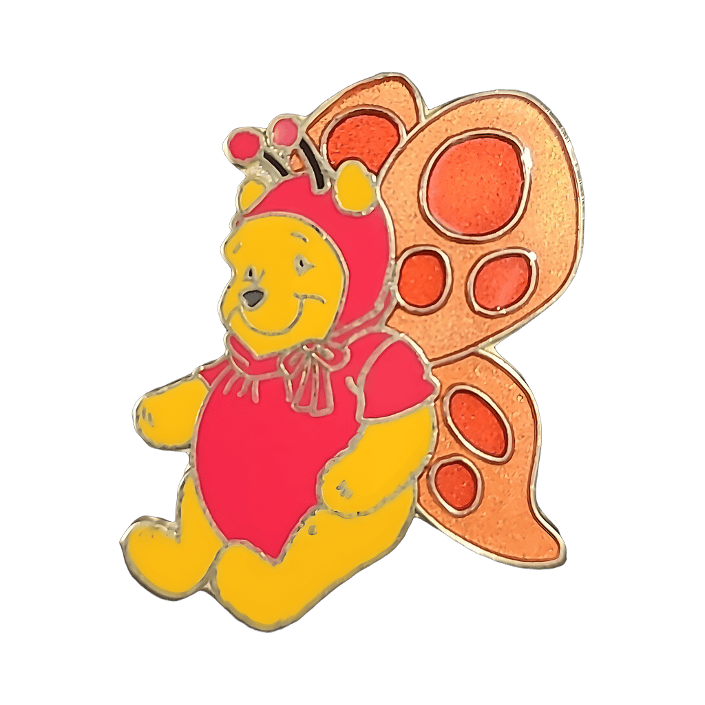 Pooh in a Red and Orange Costume Disney pin