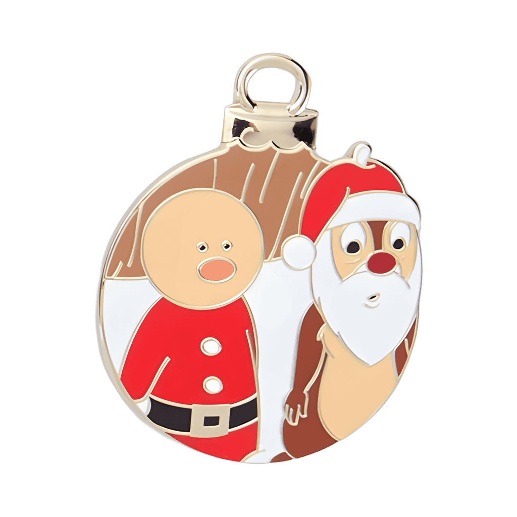 Dale as Santa Disney pin