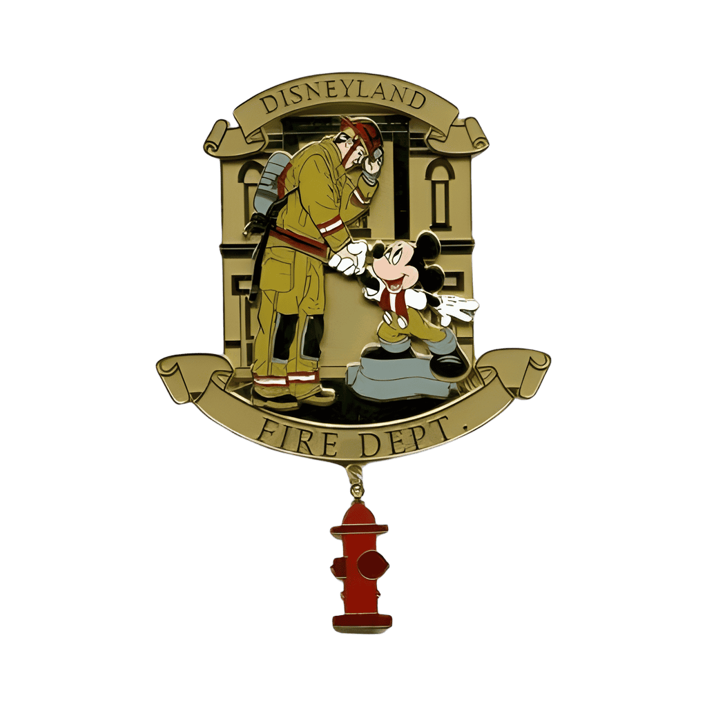 Brian Blackmore - ''Put it There Pal'' - Mickey and Firefighter Disney pin