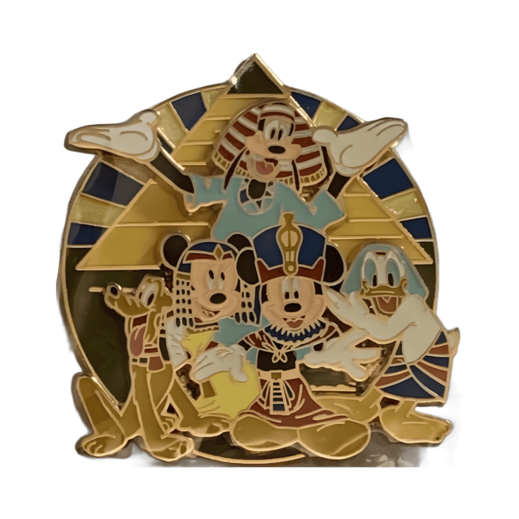 Pin Partners Gift Pin - Mickey, Minnie, Pluto, Donald, and Goofy Disney pin