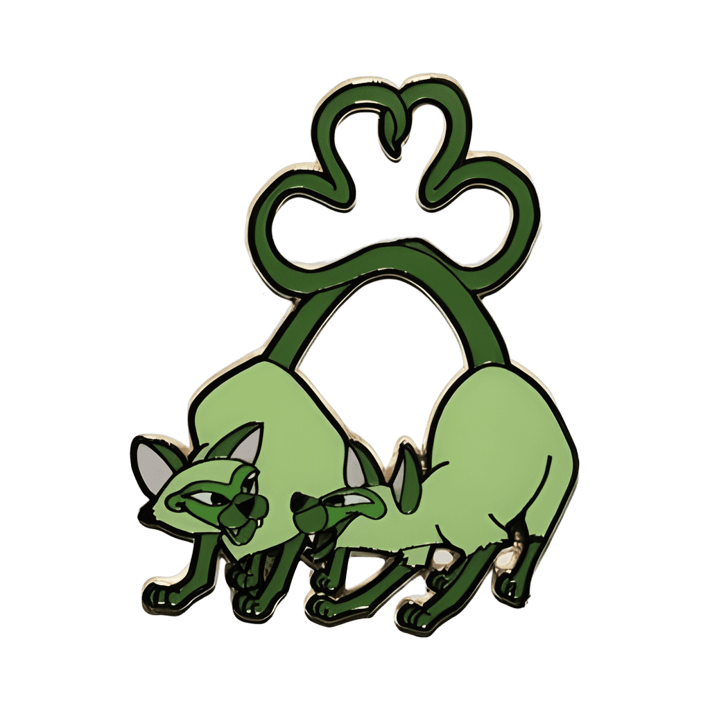 Green Si & Am Disney pin