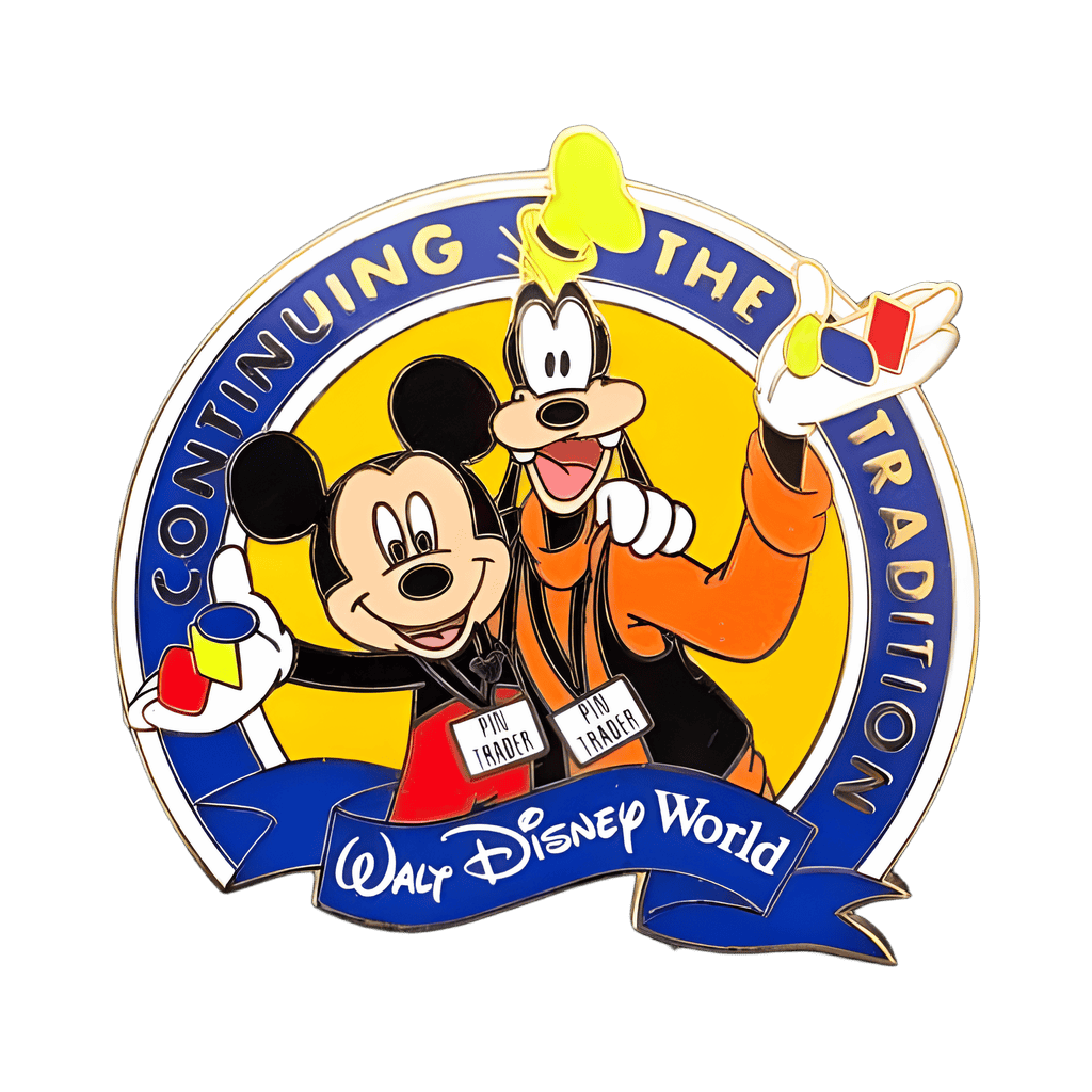 Mickey Mouse and Goofy Disney pin