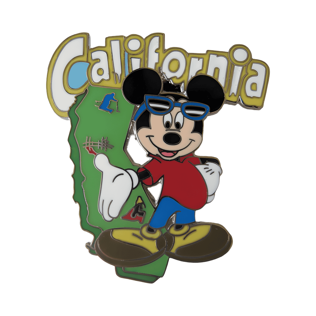 California State Pin Mickey Disney pin