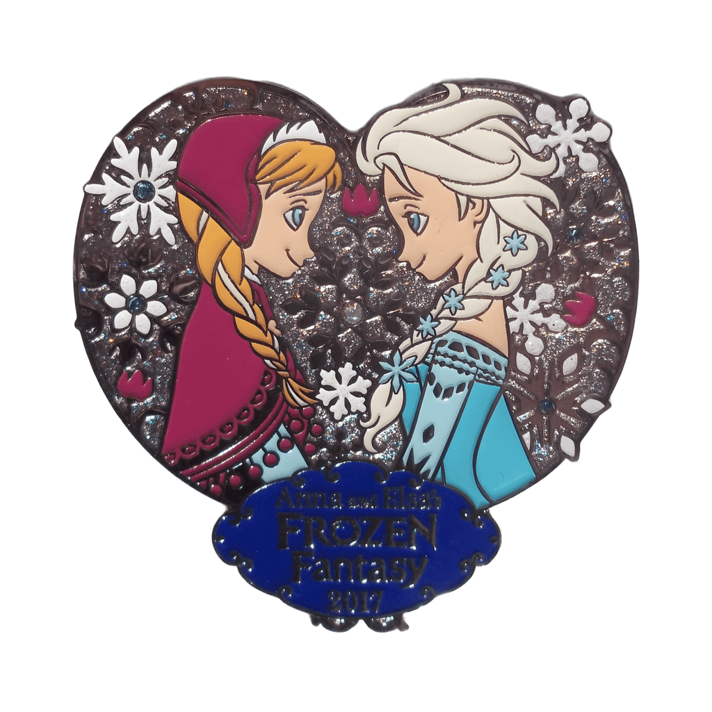 Anna and Elsa Disney pin