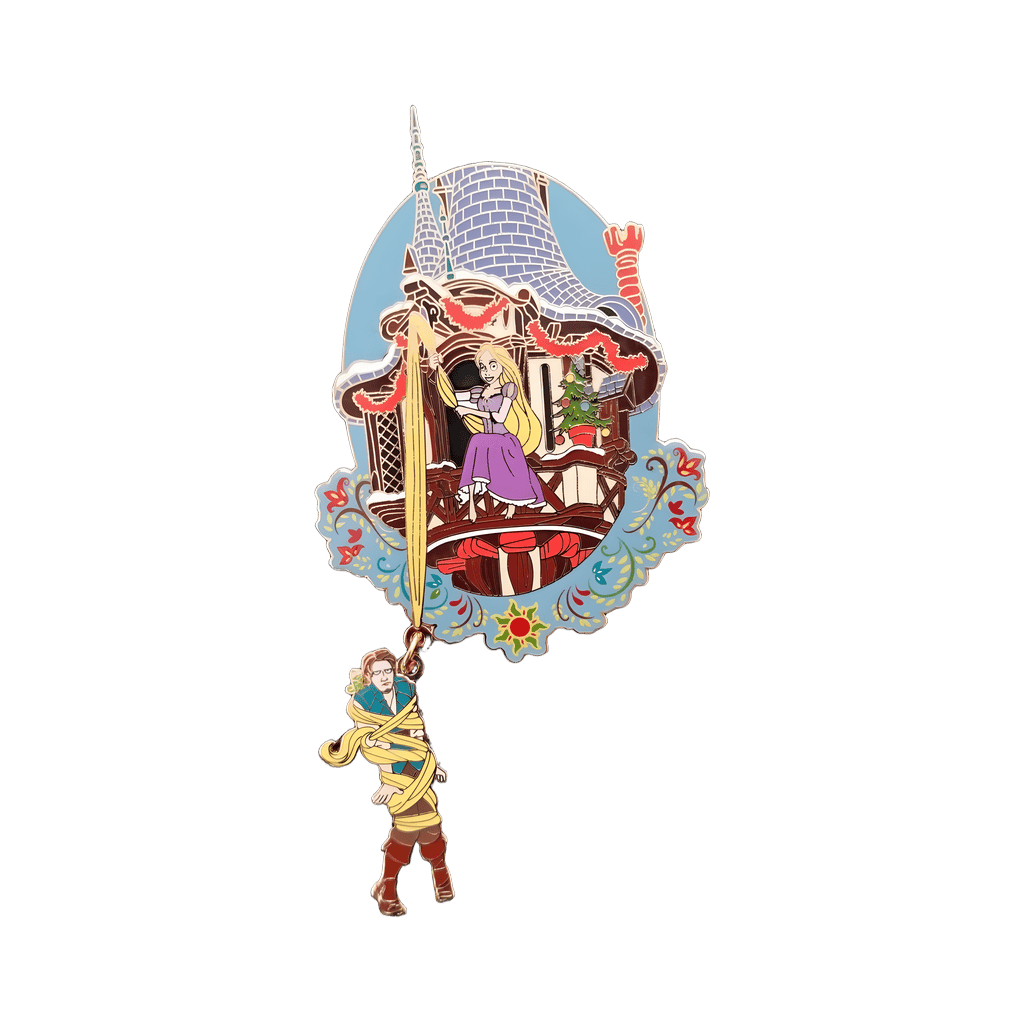 Rapunzel Tower Jumbo Disney pin