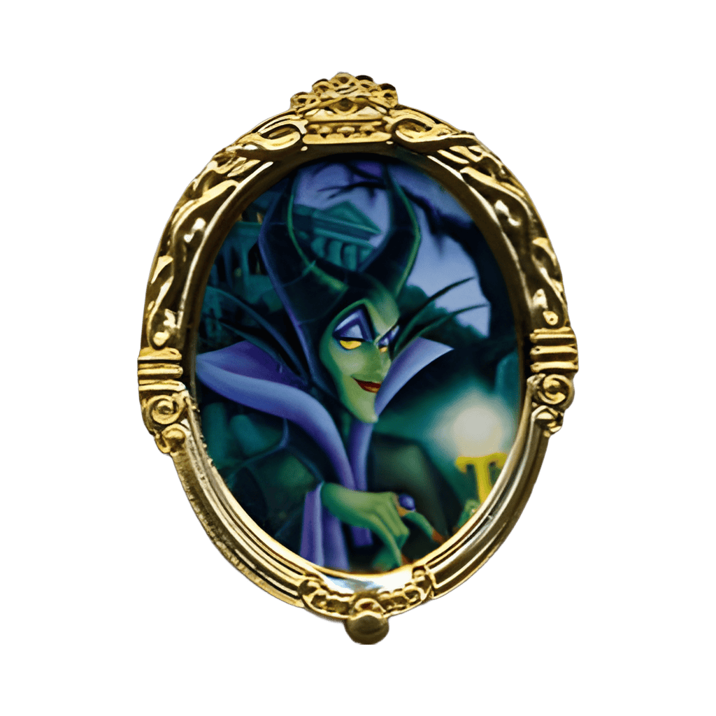 Maleficent at Haunted Mansion Disney pin