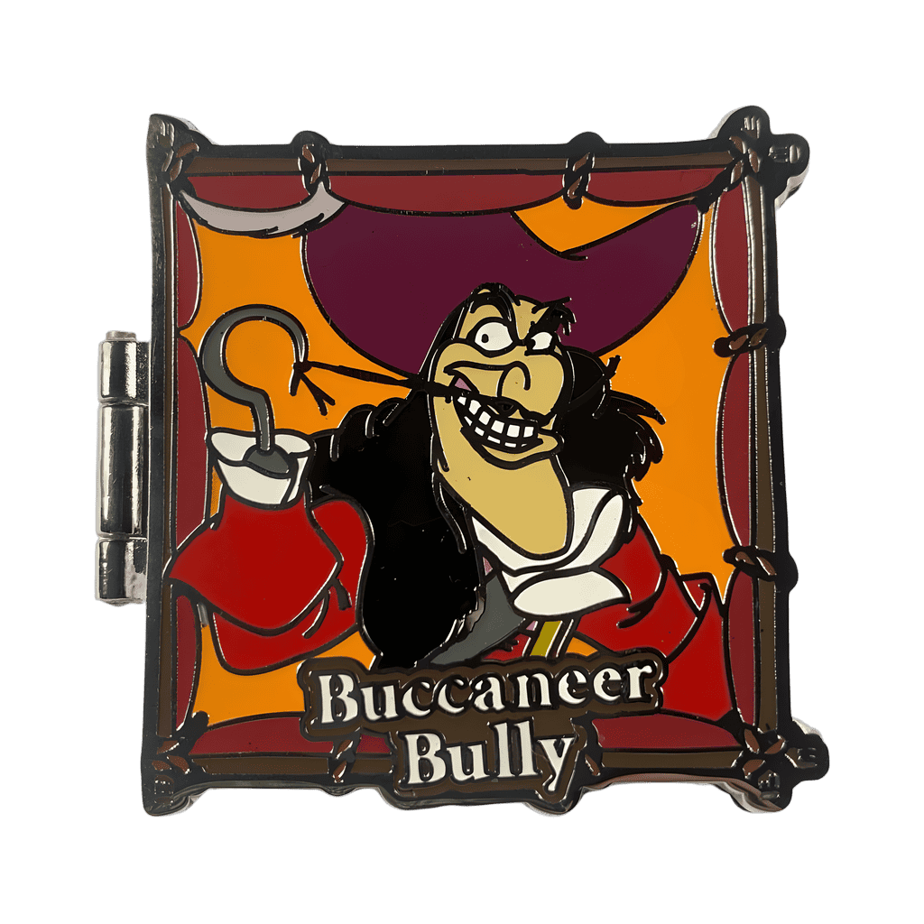 Buccaneer Bully - Captain Hook and Mr Smee Disney pin