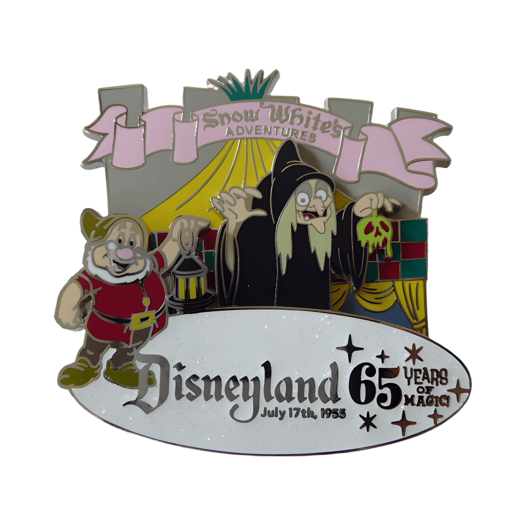 Snow White’s Adventures old Hag and Happy Disney pin