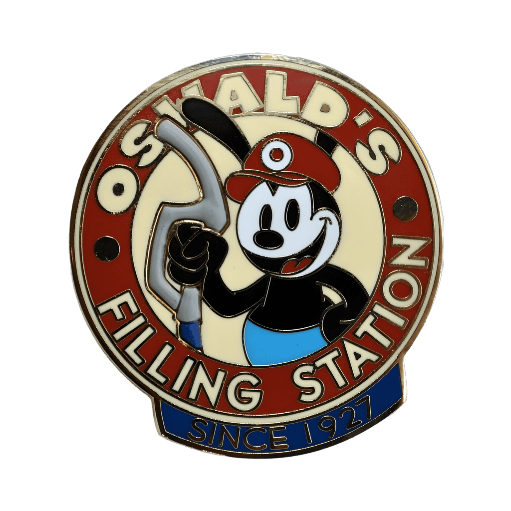 Oswald's Filling Station Disney pin