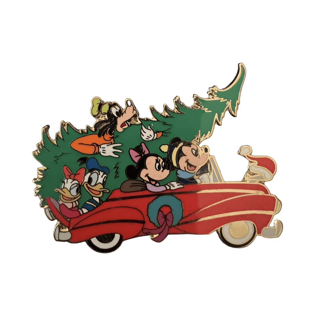 Mickey, Minnie, Donald, Daisy and Goofy - Christmas Tree Disney pin