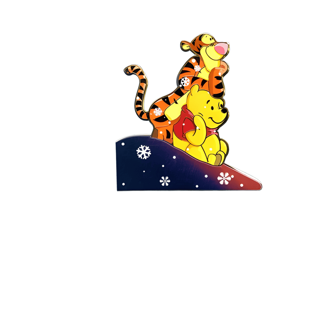Snow Pals - Pooh and Tigger Disney pin