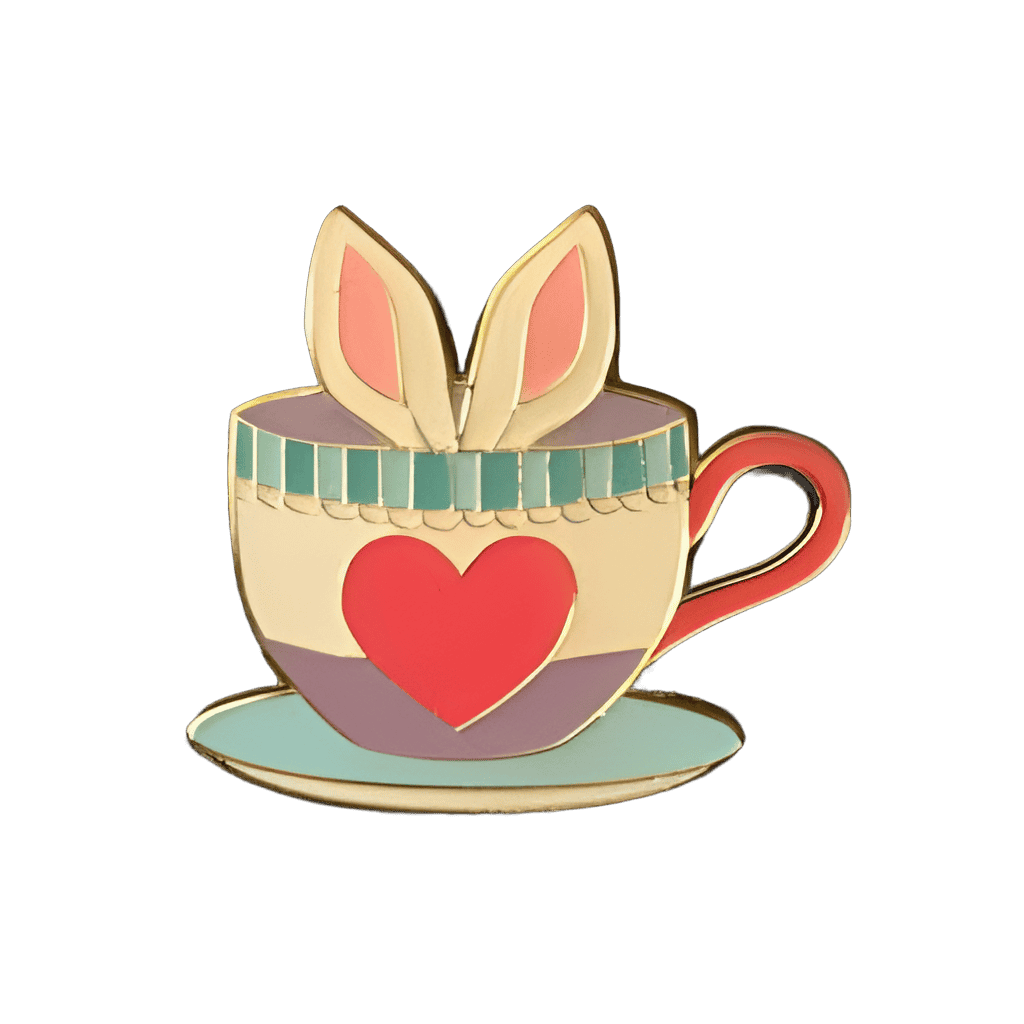 White Rabbit Disney pin