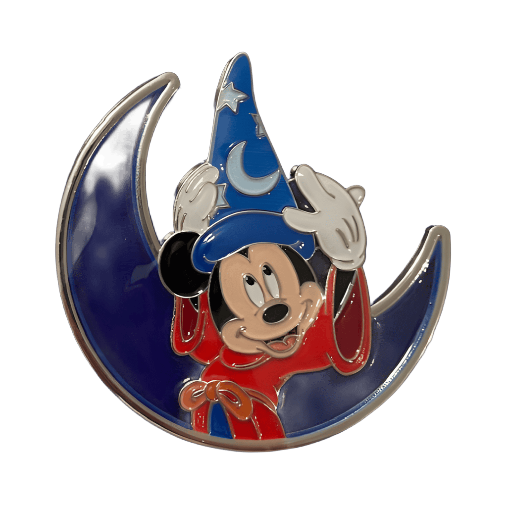 Sorcerer Mickey on Blue Moon Disney pin